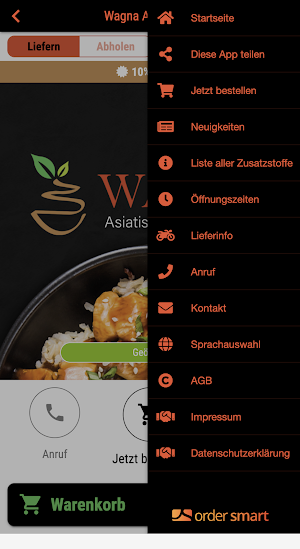 Wagna Pizza Asia Burger Screenshot 2