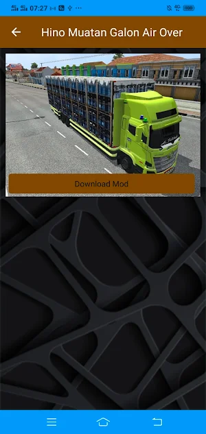 Mod Bussid Truck Galon Box Screenshot 2