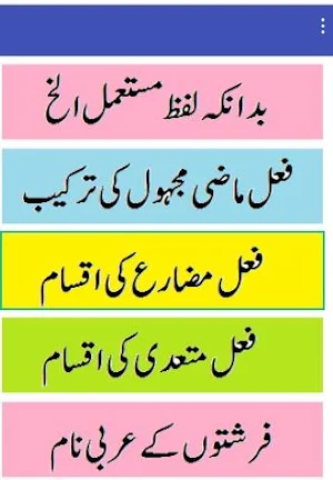 Saay ul Faqeer Nahw Meer Urdu  Screenshot 0