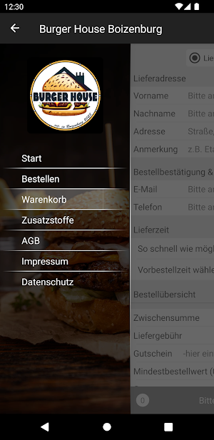 Burger House Boizenburg Screenshot 2