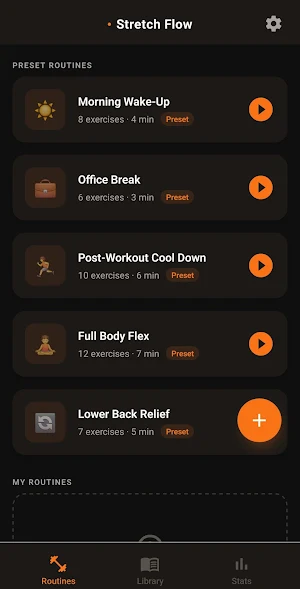 Stretch Flow Screenshot 2
