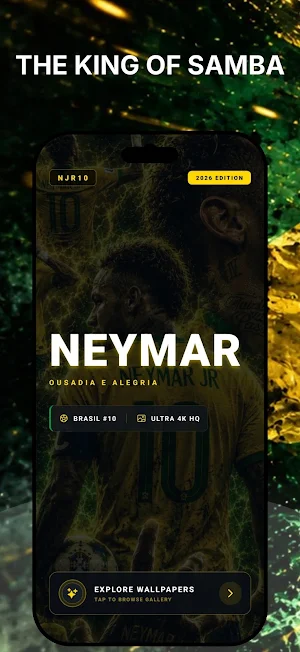 Neymar JR Wallpapers 2026 Screenshot 0