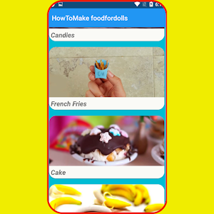 How To Make Diy food for dolls Screenshot 2