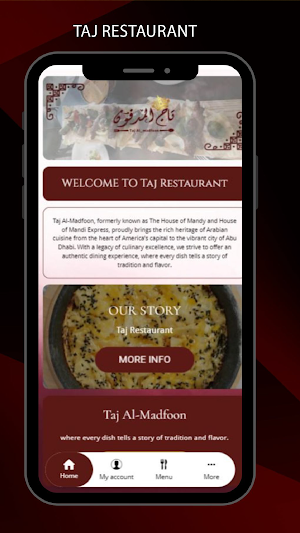 Taj Al Madfoon Restaurant Screenshot 1