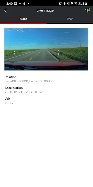 Porsche dashcam Screenshot 3