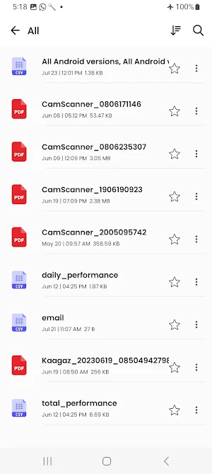 All Document Reader Screenshot 1
