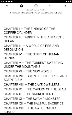 Book, A Strange Manuscript Found in a Copper ... Screenshot 2