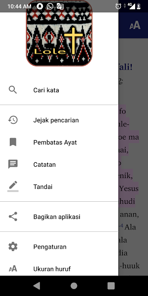 Lole Bible App Screenshot 0