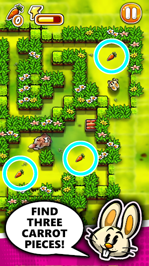 Funny Bunny Maze Screenshot 0