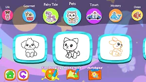 Drawing Horse Coloring Screenshot 2