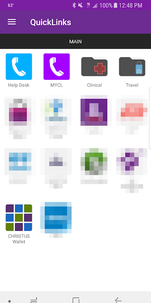 CHRISTUS QuickLinks Screenshot 2