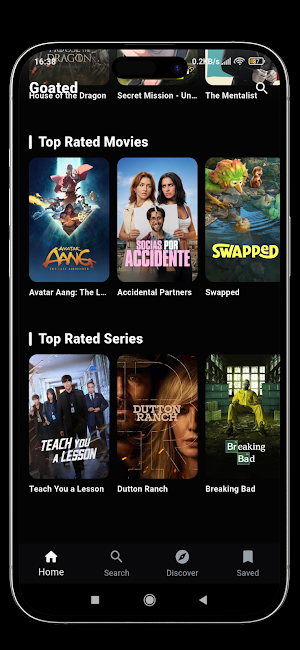 Goated – Movies, Web Series Screenshot 0
