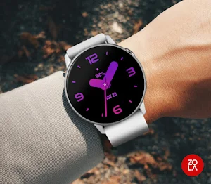 Huge Pink Purple Watch Face Screenshot 2