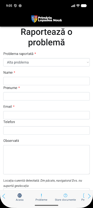 Lopadea Nouă App Screenshot 1