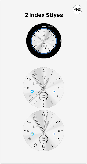 NW092 light: Analog watch face Screenshot 2
