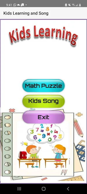 Kids Learning and Kids Song Screenshot 0