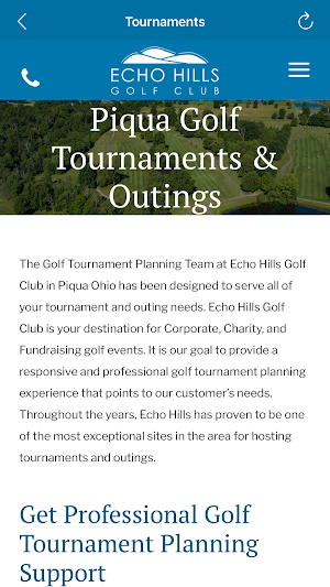 Echo Hills Golf Club Screenshot 0