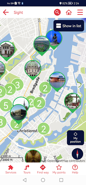 Copenhagen City Guide Screenshot 2