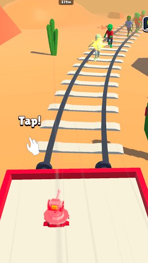 Guns Merge Zombie Train Attack Screenshot 3
