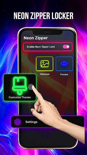 Zip Screen lock - Zipper Lock Screenshot 2