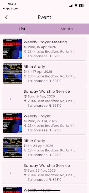 True Holiness COGIC Screenshot 3