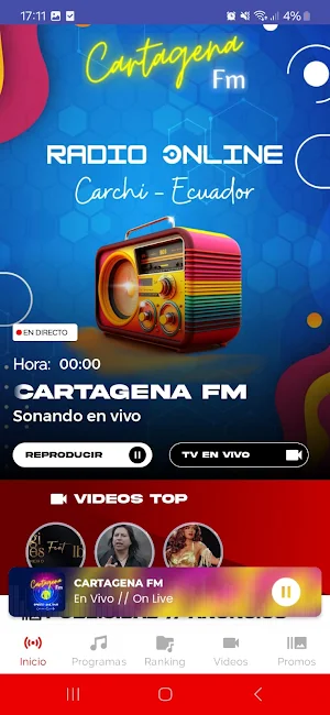Radio Cartagena Fm Screenshot 1
