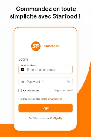 Starc Food Screenshot 1