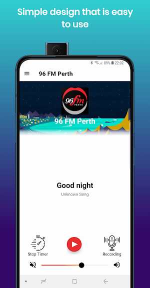 96FM Perth AU internet radio Screenshot 0