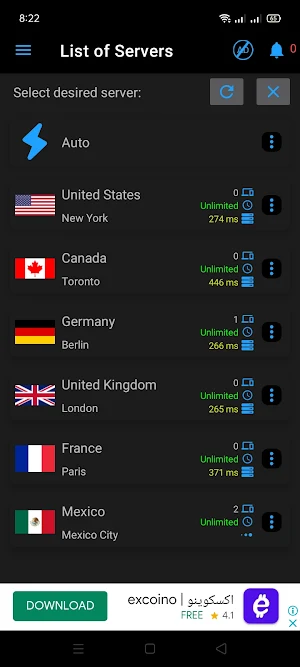 MSTR VPN - Secure VPN Proxy Screenshot 2