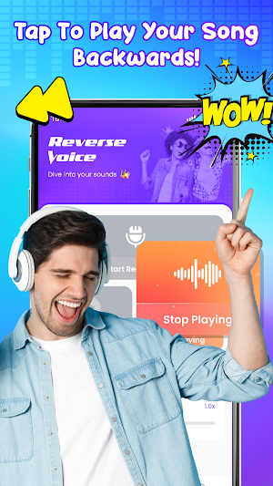 DIY Reverse Voice: Sing & Talk Screenshot 2