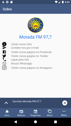Morada FM 97,7 Screenshot 3