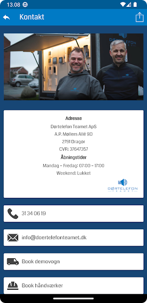 Dørtelefon Teamet Screenshot 1