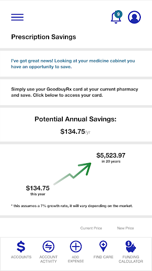 FlexSave of America Screenshot 1