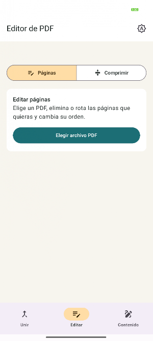 Editor de PDF Screenshot 1