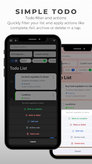 Simple Todo: Reminders & Notes Screenshot 3