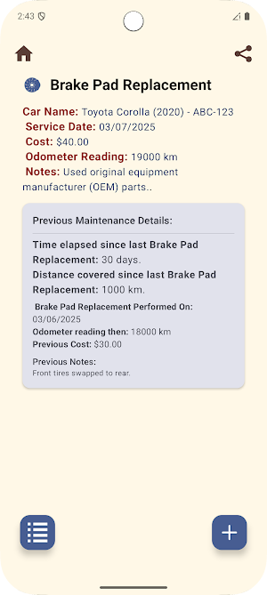 Car Care Screenshot 1