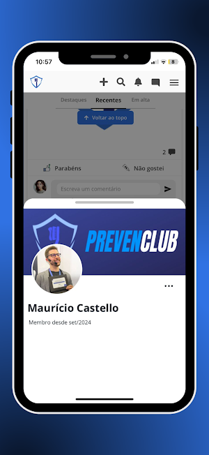 PrevenClub Screenshot 2