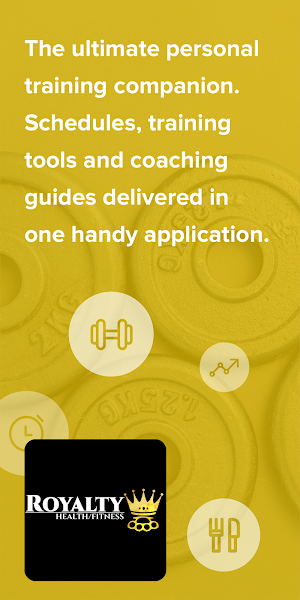 Royalty Health & Fitness App Screenshot 0