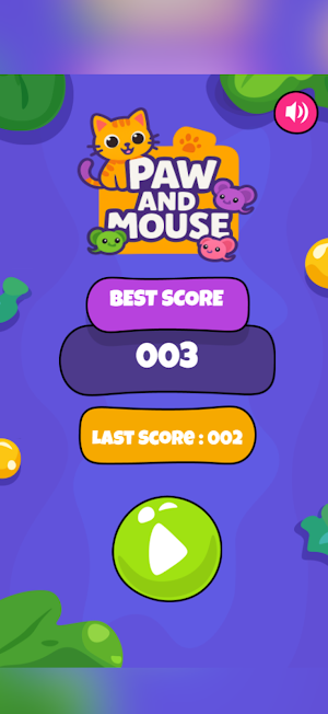 Paw and Mouse - Cat game Screenshot 1