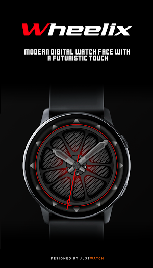 Wheelix watchface Screenshot 1