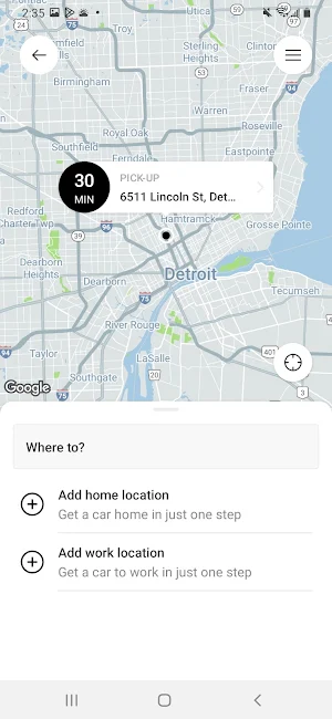 Metro Cab Detroit Screenshot 1