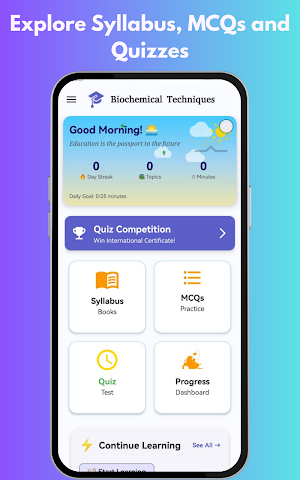 Biochemical Techniques Screenshot 1
