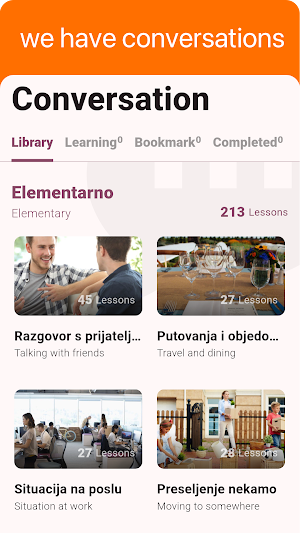 Croatian - Listening Speaking Screenshot 1