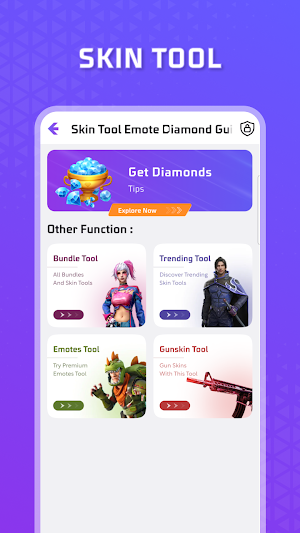 Skin Tool Emote Diamond Guide Screenshot 0