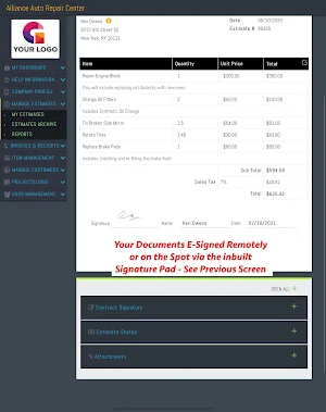 Estimates and Invoices Maker Screenshot 3