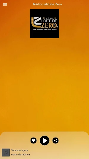 Rádio Latitude Zero Screenshot 1