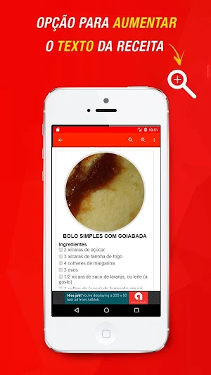 Receitas de Bolo de Trigo Screenshot 3
