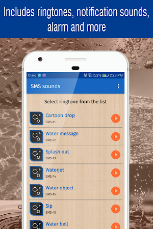 ringtones water for phone, water sounds free Screenshot 3