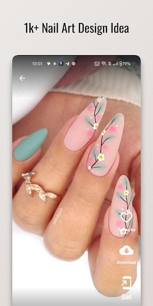 Cute Classic Nail Art Design Screenshot 0