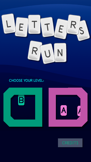 Letters Run - Fast Texting Screenshot 0